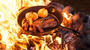 Пательня Petromax гриль чавунна GRILL FIRE SKILLET з довгою ручкою 30 см