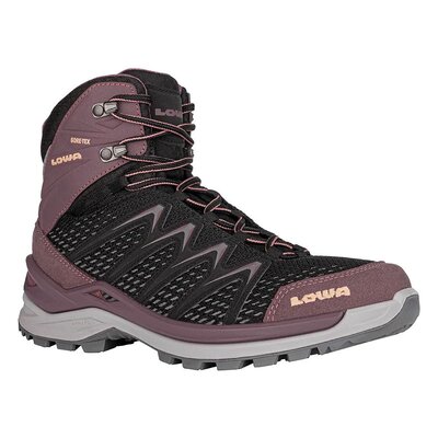 Трекинговые ботинки Lowa женские Innox GTX Mid WS black-brown rose