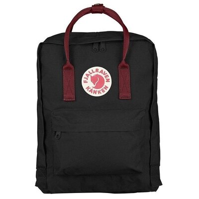 Рюкзак городской Fjallraven Kanken Black/Ox Red 23510.550-326