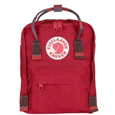 Рюкзак Fjallraven Kanken Mini Deep red - Folk_pattern 23561.325-903