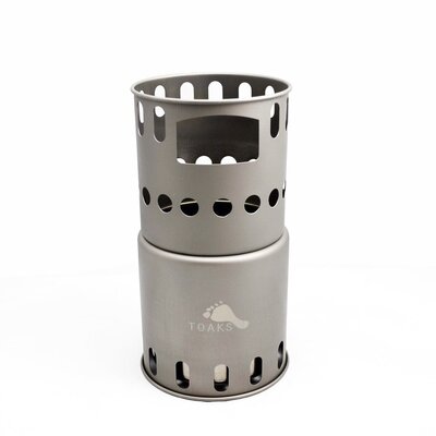 Плитка на дровах Toaks Titanium Backpacking Wood Burning Stove