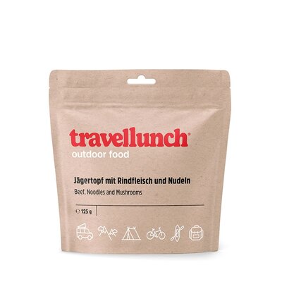 Їжа швидкого приготування Travellunch Локшина з яловичиною та грибами 2 порции 50235