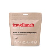 Їжа швидкого приготування Travellunch Паста (макарони) з яловичиною і соусом з перцю 1 порція 50139