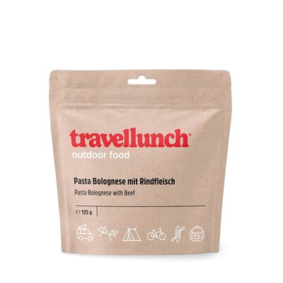 Еда быстрого приготовления Travellunch Макароны с говядиной и соусом болоньезе 2 порции 50238