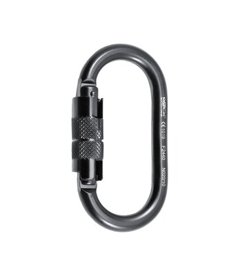 Карабин Rock Empire Steel Carabiner O KL-2T Black