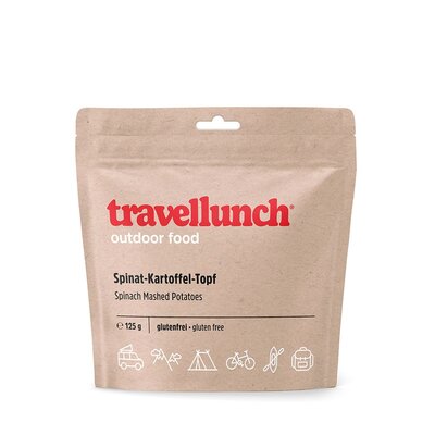 Еда быстрого приготовления Travellunch 51156G  Пюре  картопляне  з шпинатом  1 порція  125 гр.