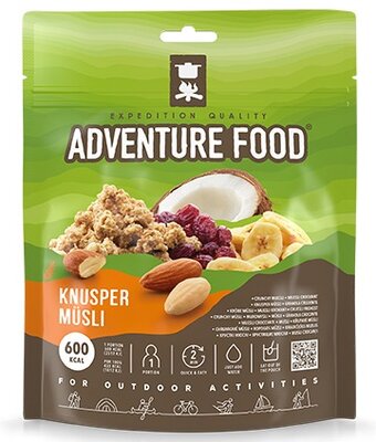 Їжа швидкого приготування Adventure Food Мюслі зі снеками Knusper-musli