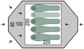 Палатка кемпинговая Pinguin Tornado 4