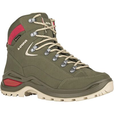 Трекинговые ботинки Lowa женские Renegade Evo GTX MID W Grey green - panna