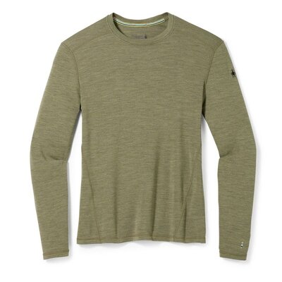 Термобілизна блуза Smartwool Men's Merino 250 Base Layer Crew Winter moss