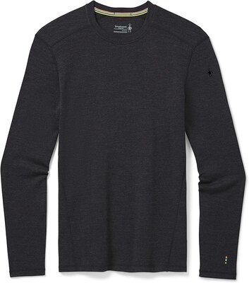 Термобілизна блуза Smartwool Men's Merino 250 Base Layer Crew Charcoal heather