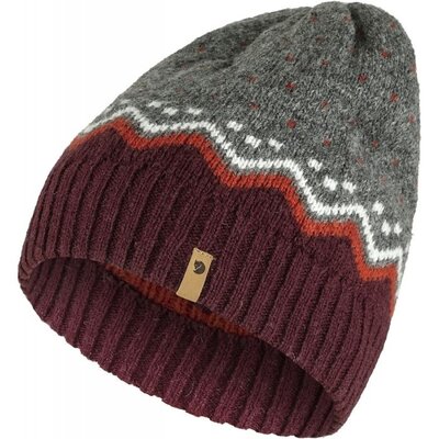 Шапка Fjallraven Ovik Knit Hat Dark Garnet