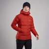 Куртка пухова Montane жіноча Resolve XT Hoodie Saffron red S (INT) Saffron red