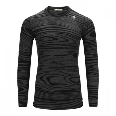 Термобелье блуза Aclima WarmWool Crew Neck M's Black Motion