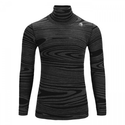 Термобелье блуза Aclima WarmWool Roll Neck M's Black Motion