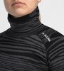 Термобелье блуза Aclima женская WarmWool Roll Neck W's Black Motion