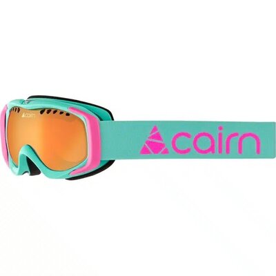 Маска горнолыжная Cairn детская BOOSTER JR Photochromic Mat turquoise - pink