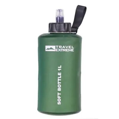 Фляга Travel Extreme Soft Bottle 1000 Green